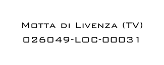 Motta di Livenza TV 026049 LOC 00031